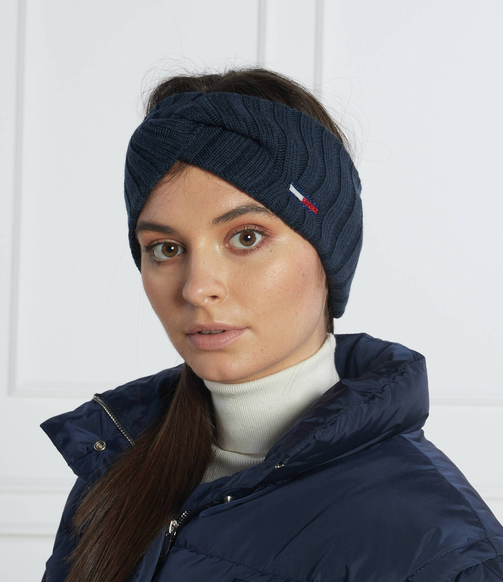 повязка Tommy Jeans - темно-синий(AW0AW12629)