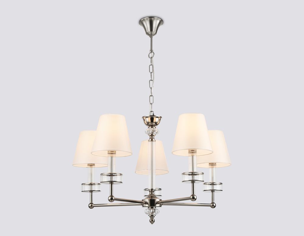 Ambrella Подвесная люстра с абажурами и хрусталем Classic LH71001