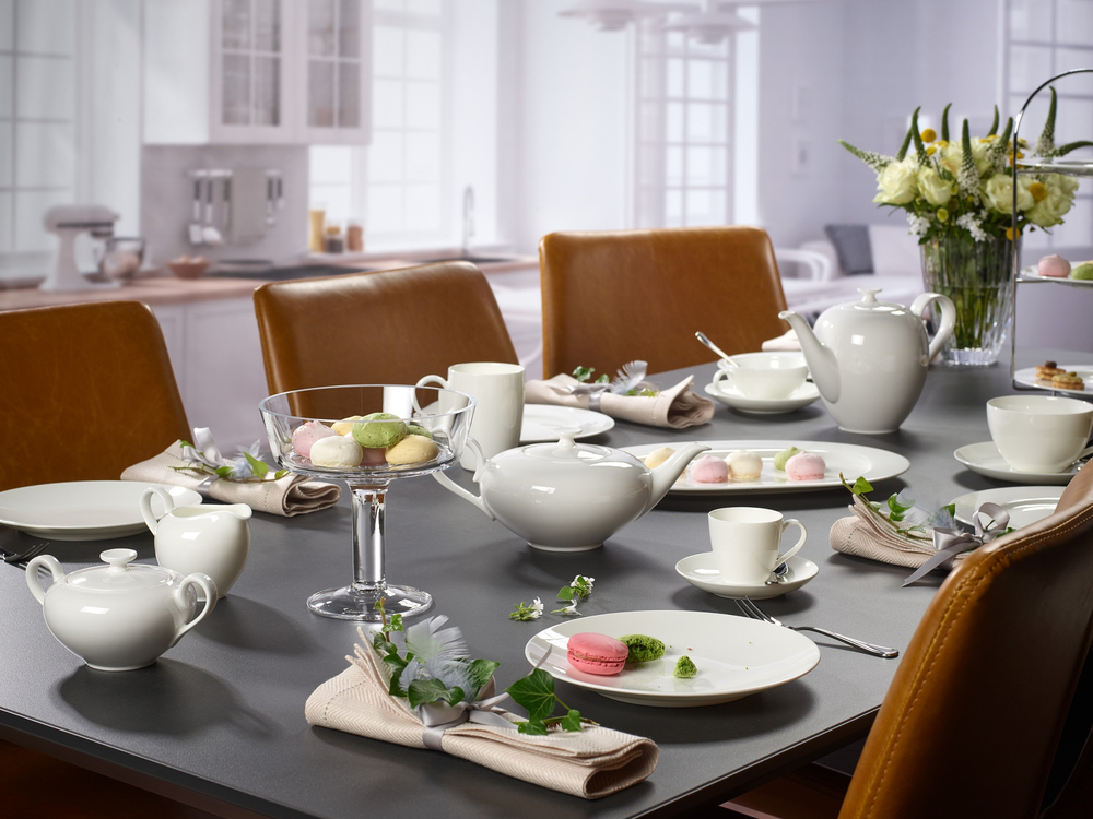 Villeroy & Boch Чашка с блюдцем Anmut 400 мл для завтрака 1045451240+1045452520