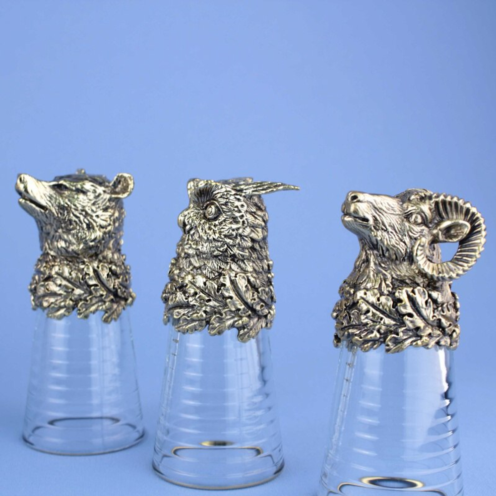 Стременные чарки. 6 разных животных