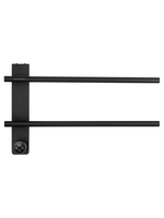 Полотенцесушитель электрический WONZON & WOGHAND NÜRNBERG, Черный матовый (WW-AL342-MB)