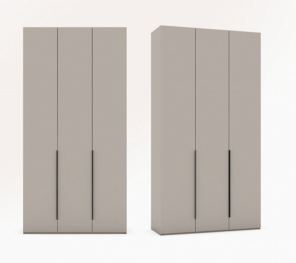 Шкаф BOSS STANDART 120 - 3Д Шиншилла серая