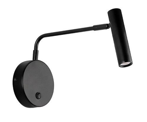 08070L,19 Бра Алери черный Led 3W