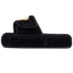 VERSACE Slide Slippers Women"s Black