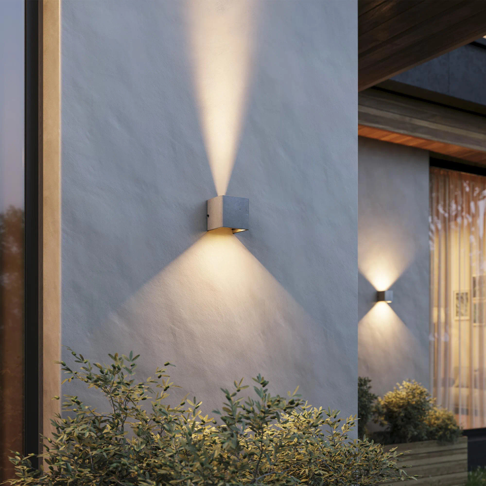 Светильник LGD-PERAN-WALL-S120x120-6W Warm3000 (BK, 0-80 deg, 230V) (Arlight, IP65 Бетон, 3 года) 051748