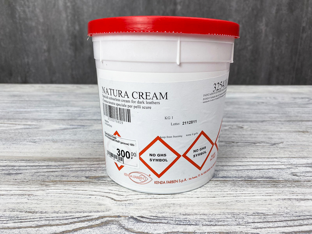 NATURA CREAM крем с натуральным блеском NEUTRO/БЕСЦВЕТНЫЙ (розлив) 100г