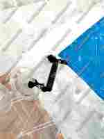 Зорб ПВХ"Капля", усиленные сиденья, диаметр 2.2 м