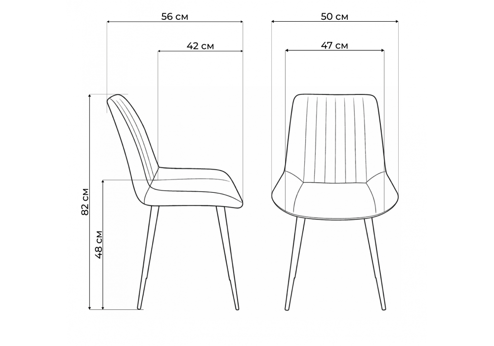 Стул деревянный Woodville Седа 360 светло-серый (zd 960), светлое дерево np