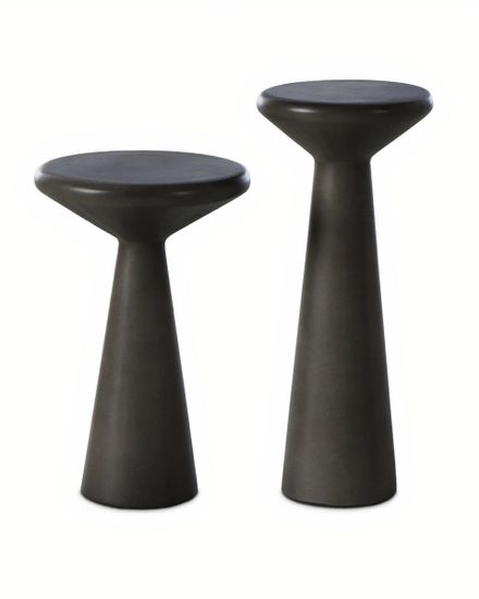 Комплект чёрных приставных столиков “Сомерсет”