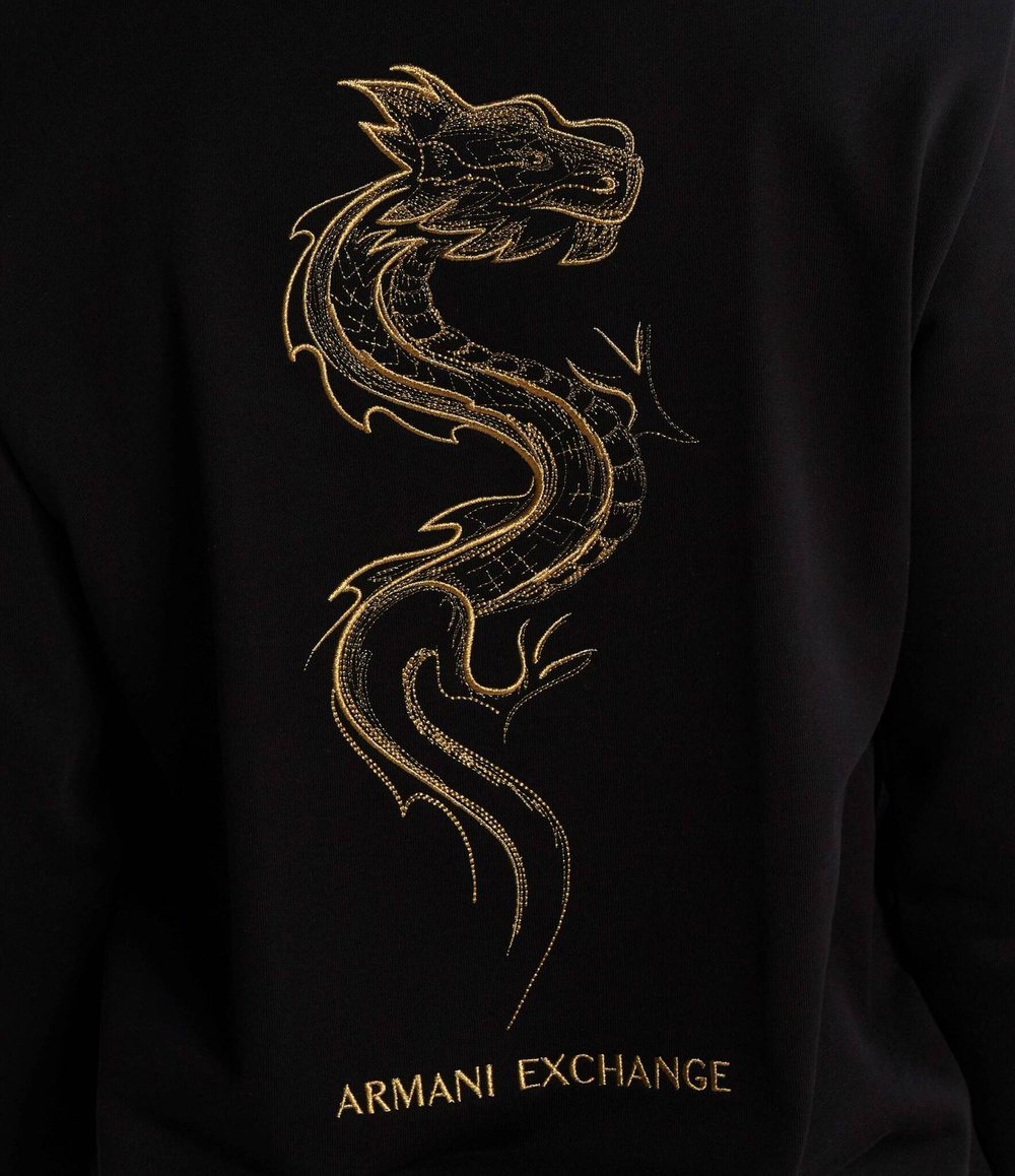 Худи Armani Exchange - черный(3DZMDG ZJ4XZ)