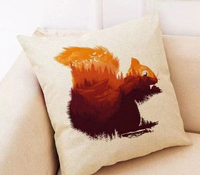 Наволочка декоративная, чехол на подушку 45х45 см, 1 шт