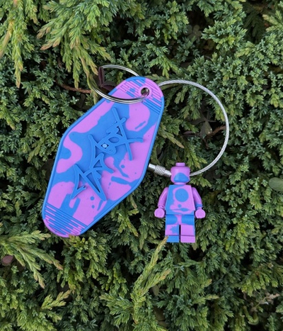 Брелок legoman & keytag Trik