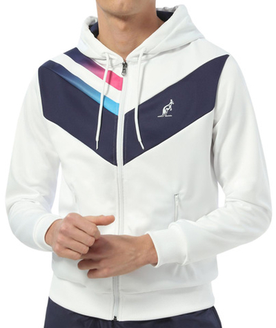 Мужская кофта теннисная Australian Jacket Double Printed - bianco