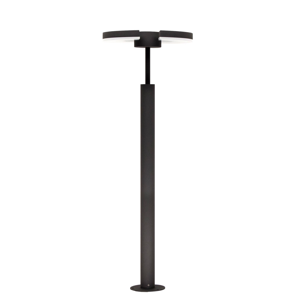 Citilux GARDA CLU03B2 LED Уличный парковый светильник поворотный Графит
