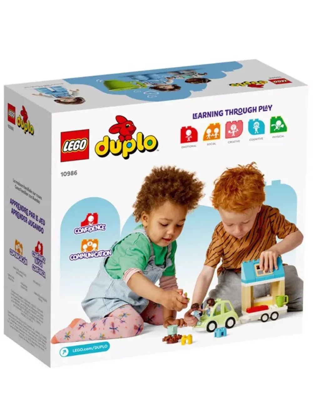 Лего 10986 Семейный дом на колесах Lego Duplo