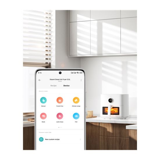 Аэрогриль Xiaomi Mi Smart Air Fryer 5.5L MAF15 (BHR8238EU)