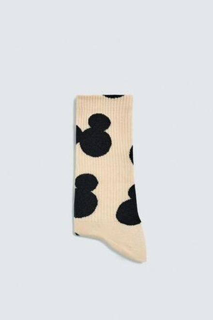 ZARA HARRY LAMBERT X DISNEY НОСКИ С СИЛУЭТОМ МИККИ МАУСА, РАЗНОЦВЕТНЫЙ