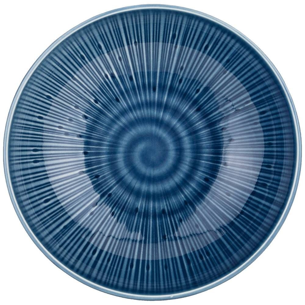 ТАРЕЛКА СУПОВАЯ BRONCO "MIRAGE" 19 СМ СИНЯЯ (МАЛ.УП.2 ШТ/КОР=24ШТ.)