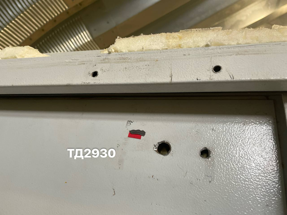 Дверь металлическая Б/У 214(в) х 153(ш) Входная