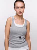 Сотуар "Egg" с тигровым глазом Gold