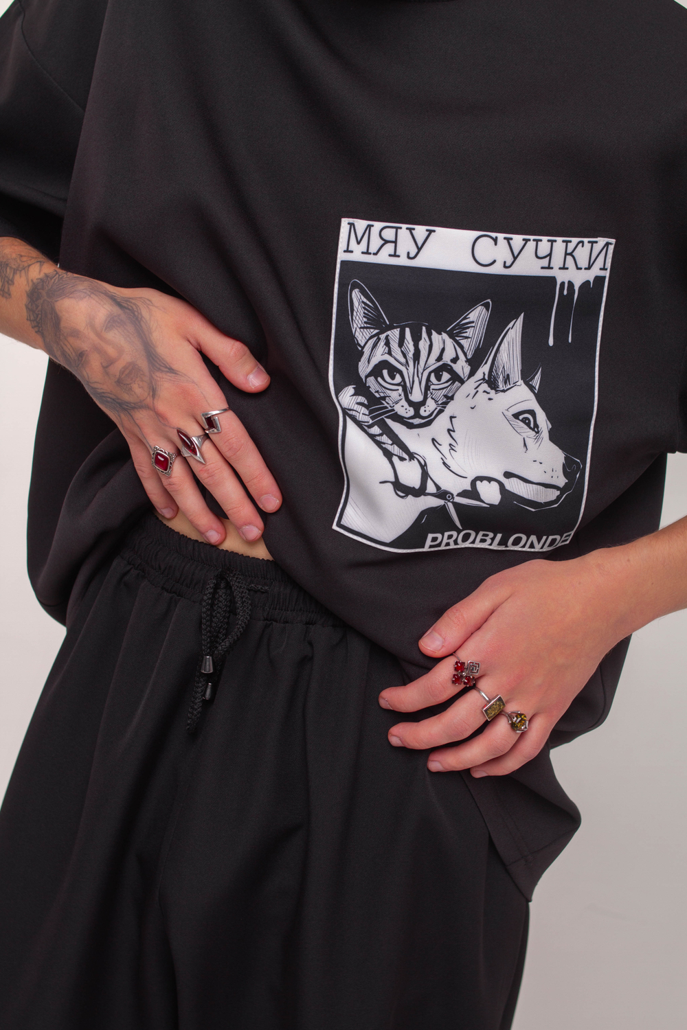 ФУТБОЛКА NUMERO 1 MEN print CatDog