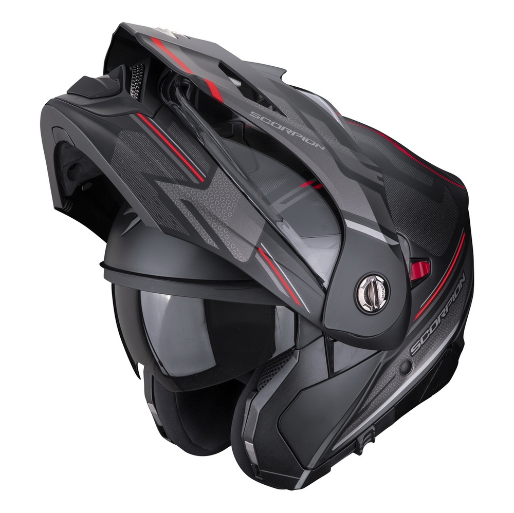 SCORPION EXO ADX-2 CAMINO BLACK MATT/GREY/RED