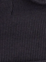 Шапка с ушками для девочки трикотажная на завязках