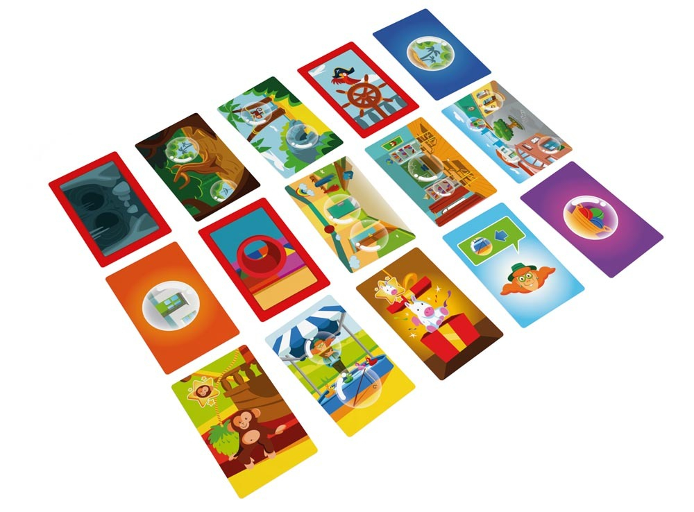 Пузырьковые истории. Приключенческая настольная игра на логику и внимание для детей от 4 лет