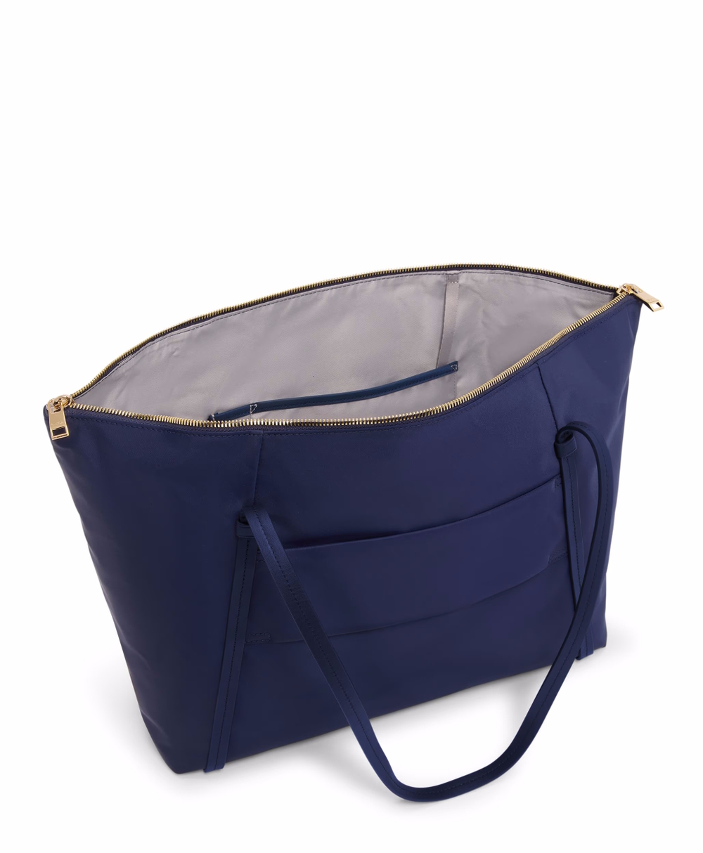 Сумка-шоппер Q Tote/Indigo/Light Gold