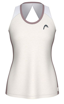 Топ теннисный Head Play Tech Tank - creamy