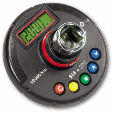 814 A 6,8-135 Цифровой адаптер - измеритель угла поворота и усилия затяжки 6,8-135 Нм, USAG (Италия)