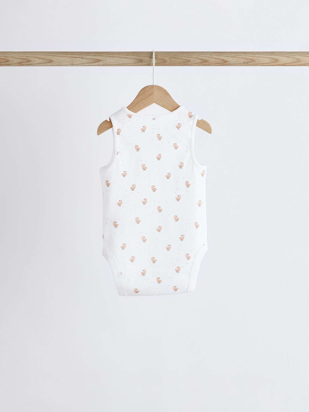 Боди без рукавов для малышей Next K79-885, 5 шт., Белый