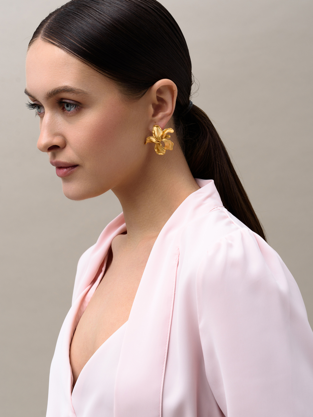 Серьги "Iris" Gold