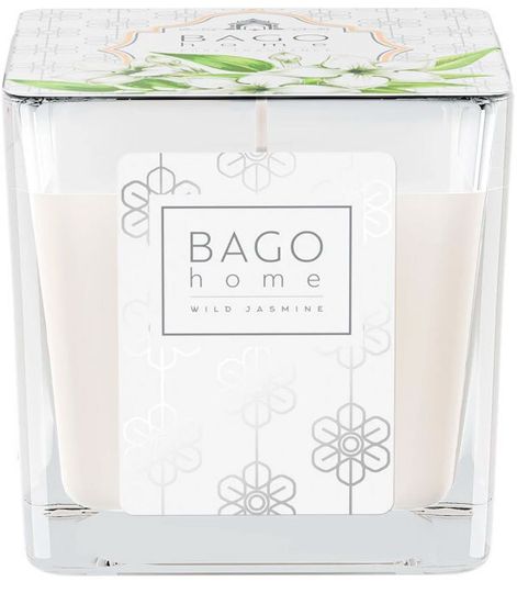 Дикий жасмин, ароматическая свеча, Bago home