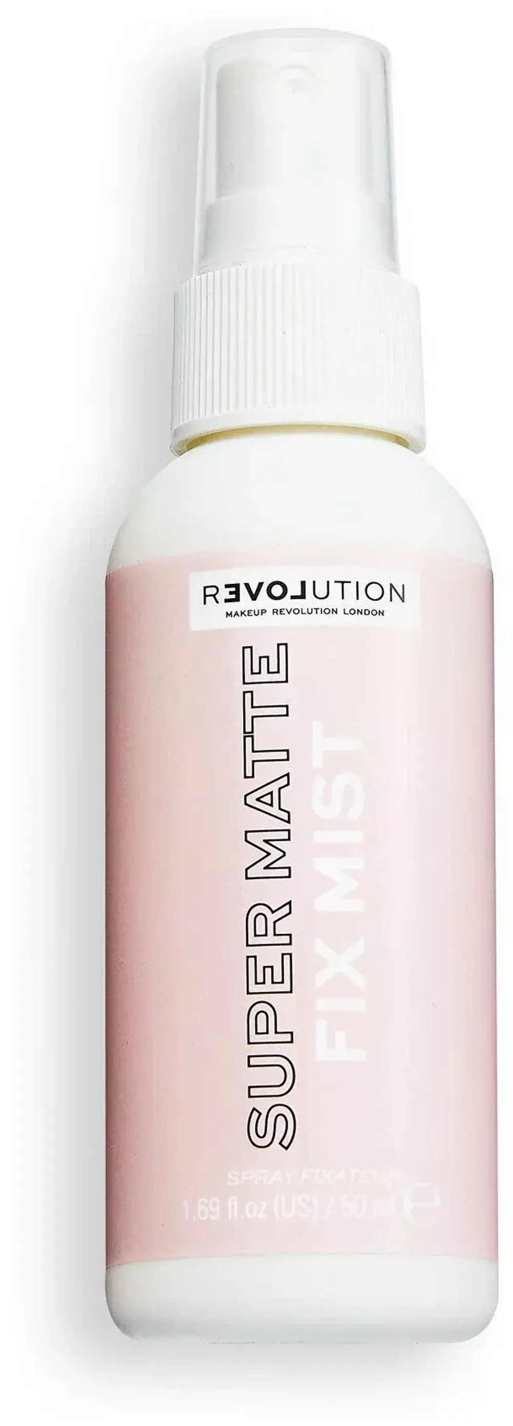 Матирующий спрей для фиксации макияжа Makeup REVOLUTION Super Matte Fix Mist Beige 50ml