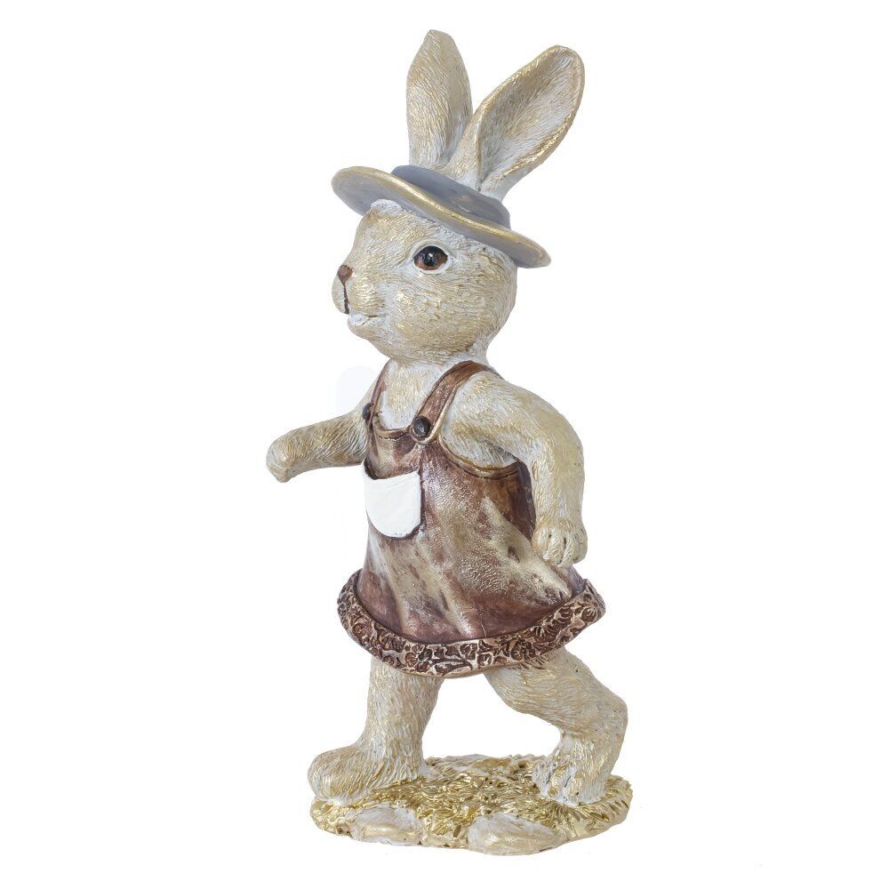 GAEM Фигурка декоративная "Зайка", L8,5 W6 H18 см