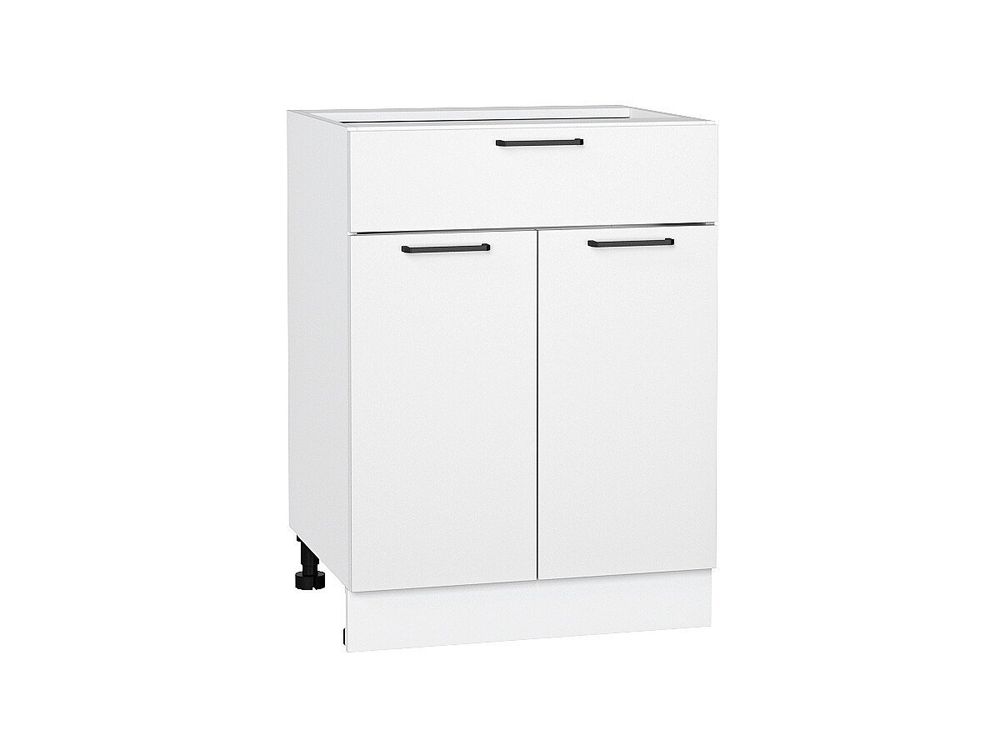 Шкаф нижний с 2-мя дверцами и ящиком Флэт