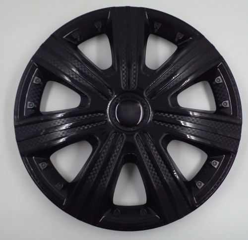 Колпаки на колеса R14 черные 4 шт