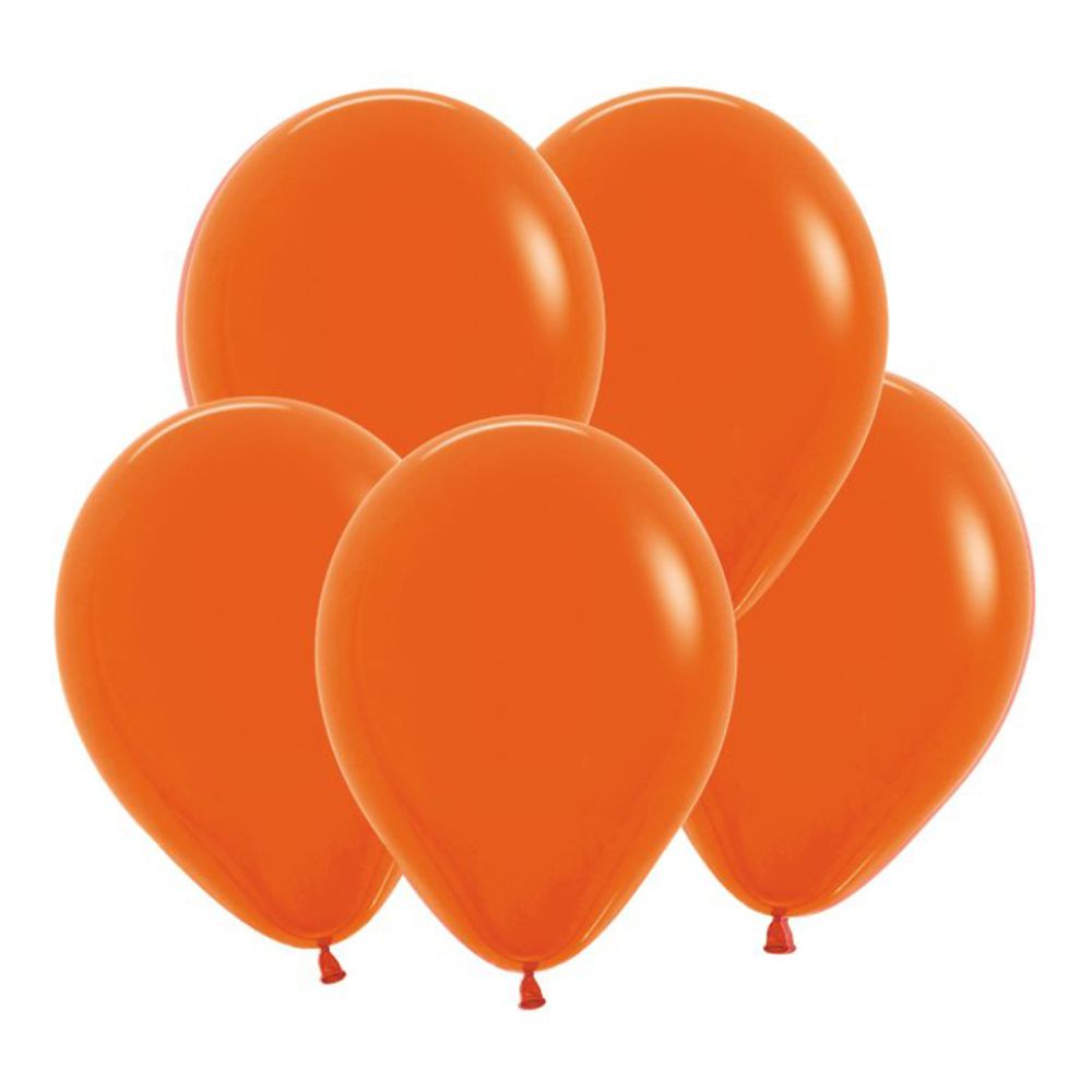 S 12&quot; Пастель Оранжевый / Orange / 50 шт.