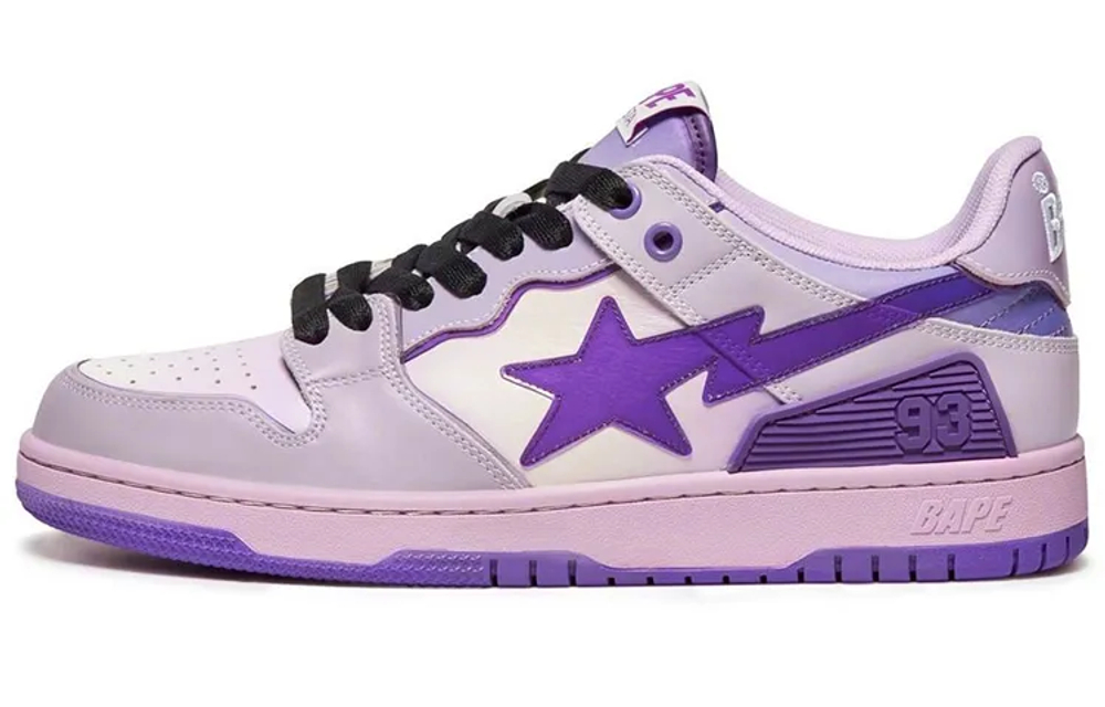 A Bathing Ape Bathing Ape A Bathing Ape Sk8 Sta Purple