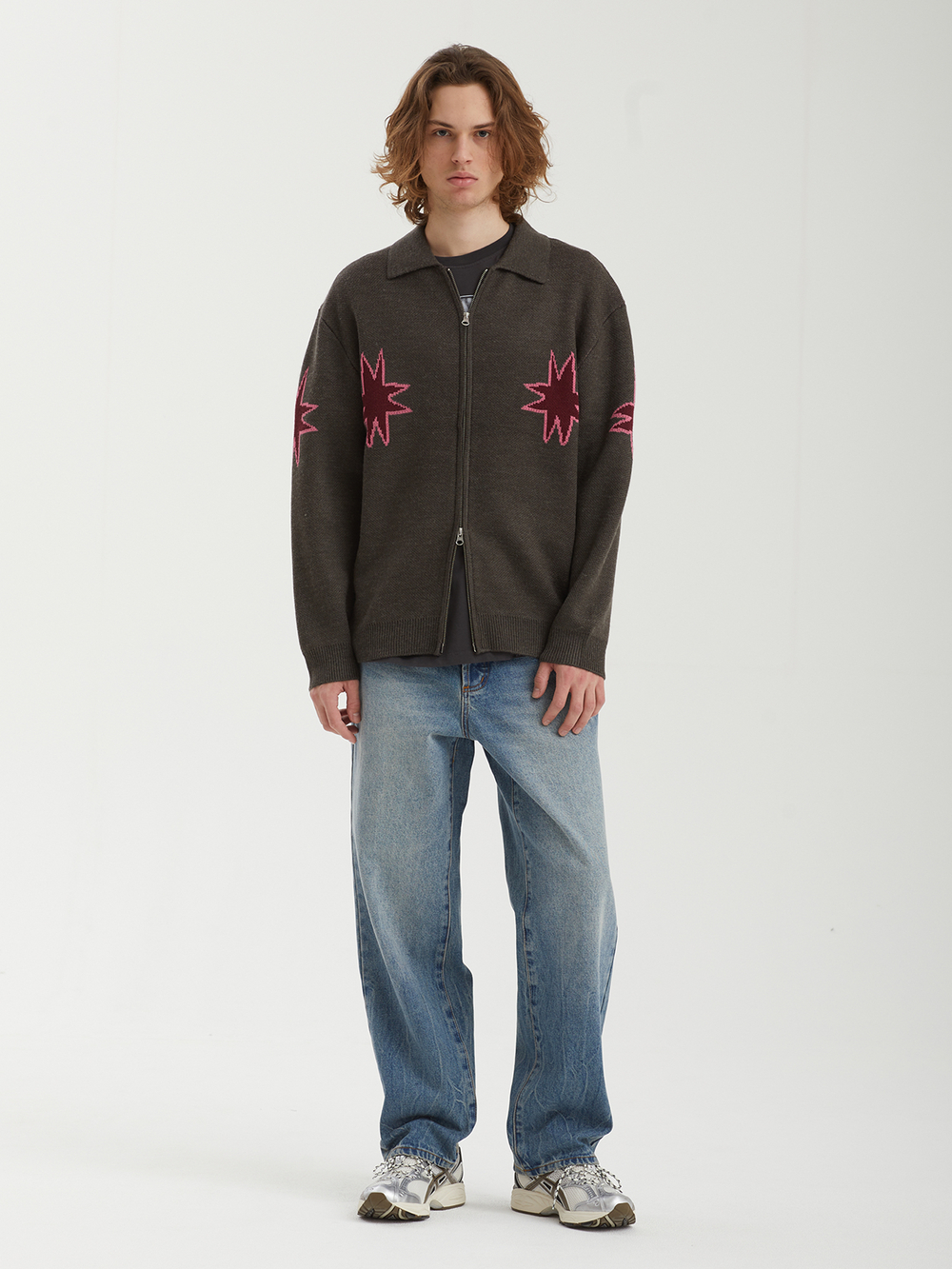 Мужской Свитер-поло Kiki Zip