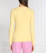 Хлопковый свитер POLO RALPH LAUREN - желтый(211875831)