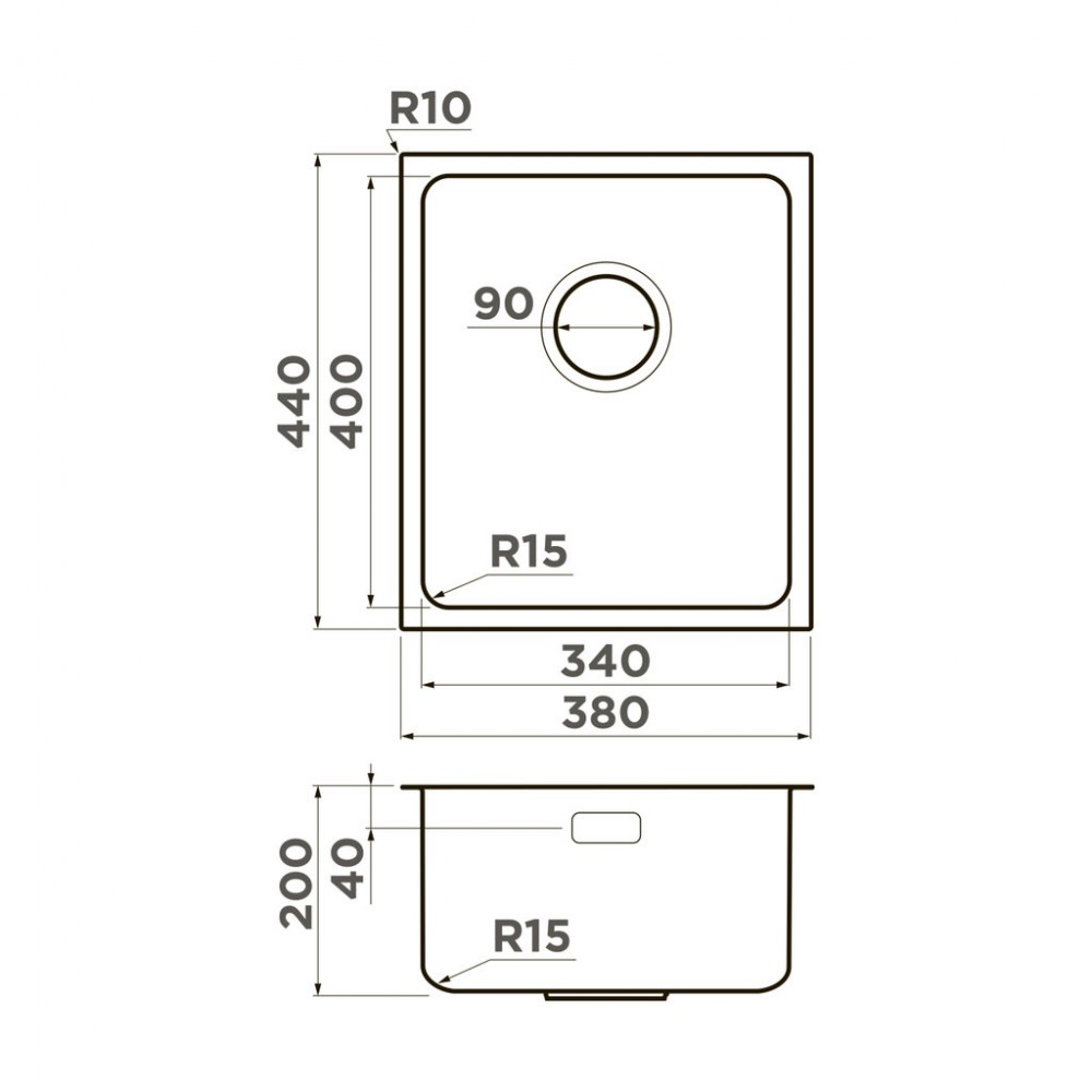 Кухонная мойка Omoikiri Tadzava 38 U-I-IN-ULTRA 15