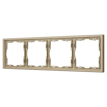 Рамка пластиковая FRM-NOBE-SFPL-4-GD (Arlight, -) 054225