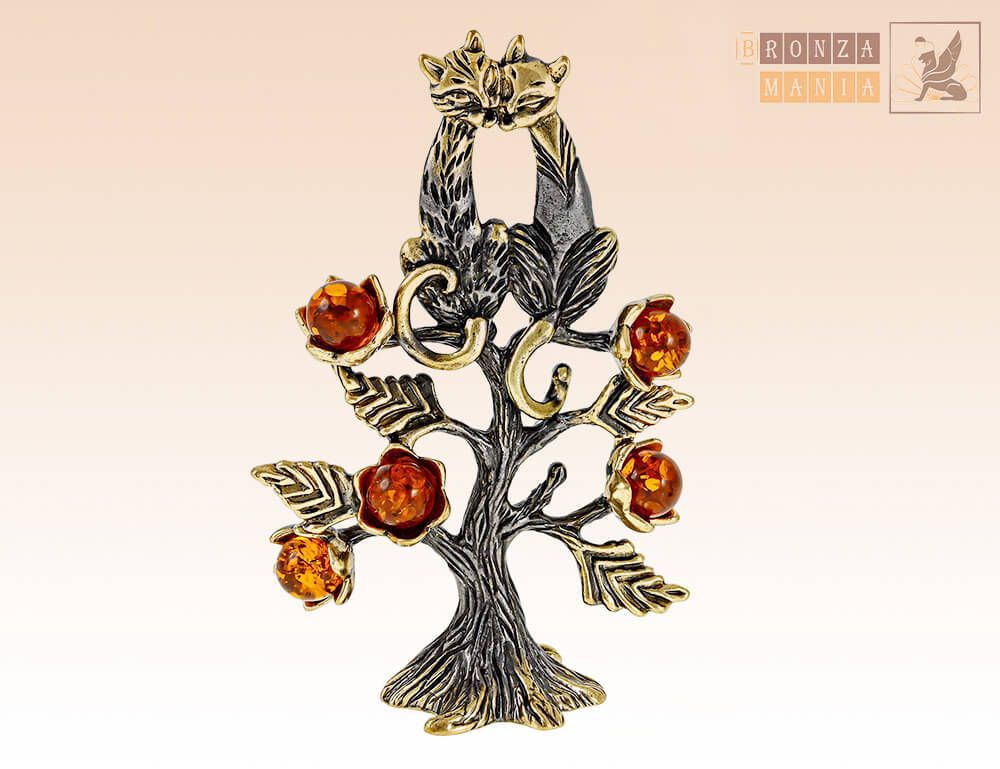 фигурка Коты на дереве