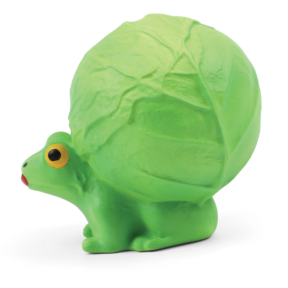 Игрушка для собак из латекса "Лягушка с капустой", 97мм, Triol