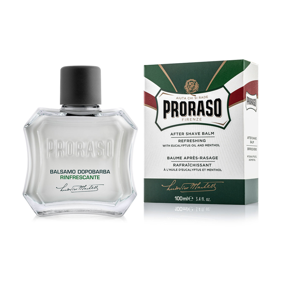 PRORASO Бальзам после бритья освежающий с маслом эвкалипта и ментолом