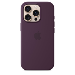 Чехол Apple iPhone 16 Pro Max Silicone Case with MagSafe Plum MYYW3