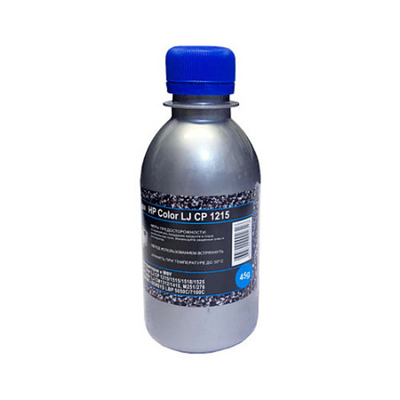 Тонер для HP Color LJ CP 1215/1515/1518/1525/СМ1312/CM1415 (45гр, Polyester, TMC040, IMEX) голубой Silver ATM