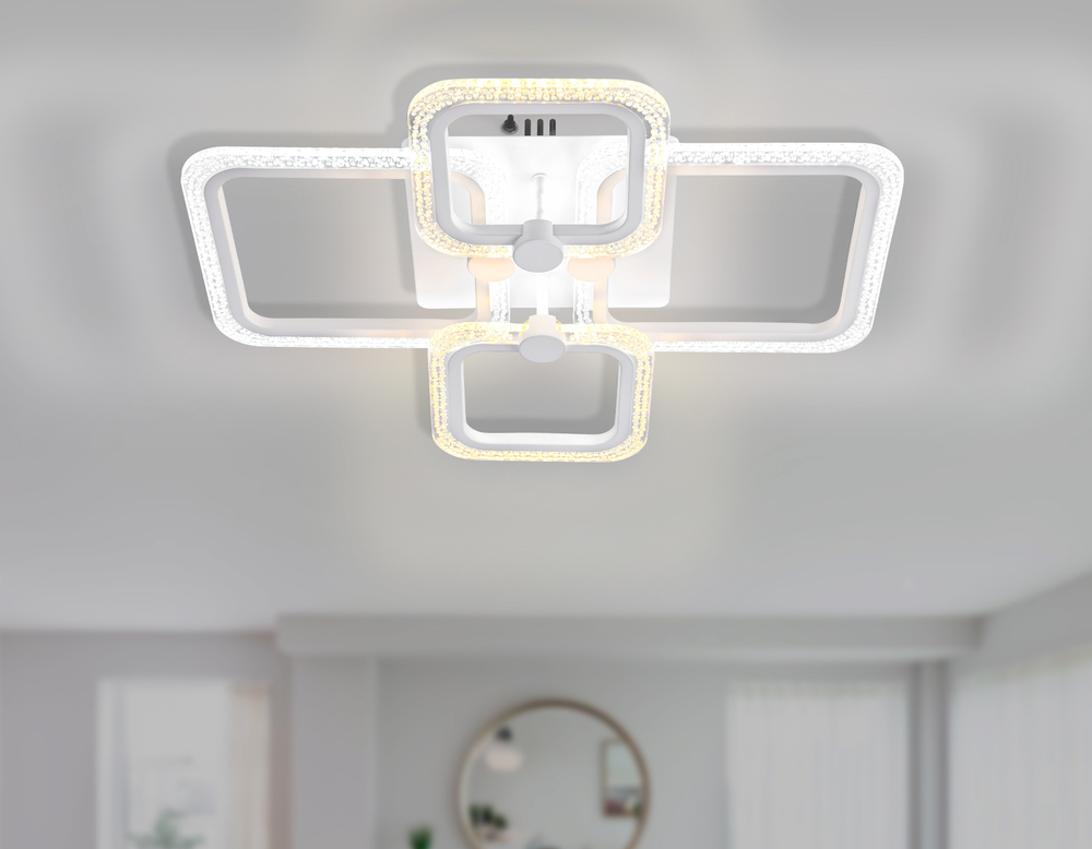 FA5309/2+2 WH белый 3000+6400K/4200K/6400+3000K 62W 560*480*120 (ПДУ ИК)